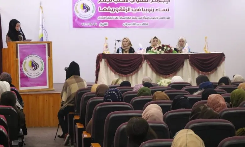 عامان على تأسيسه.. تجمّع نساء زنوبيا يرتكز على شعار Jin, Jiyan, Azadî