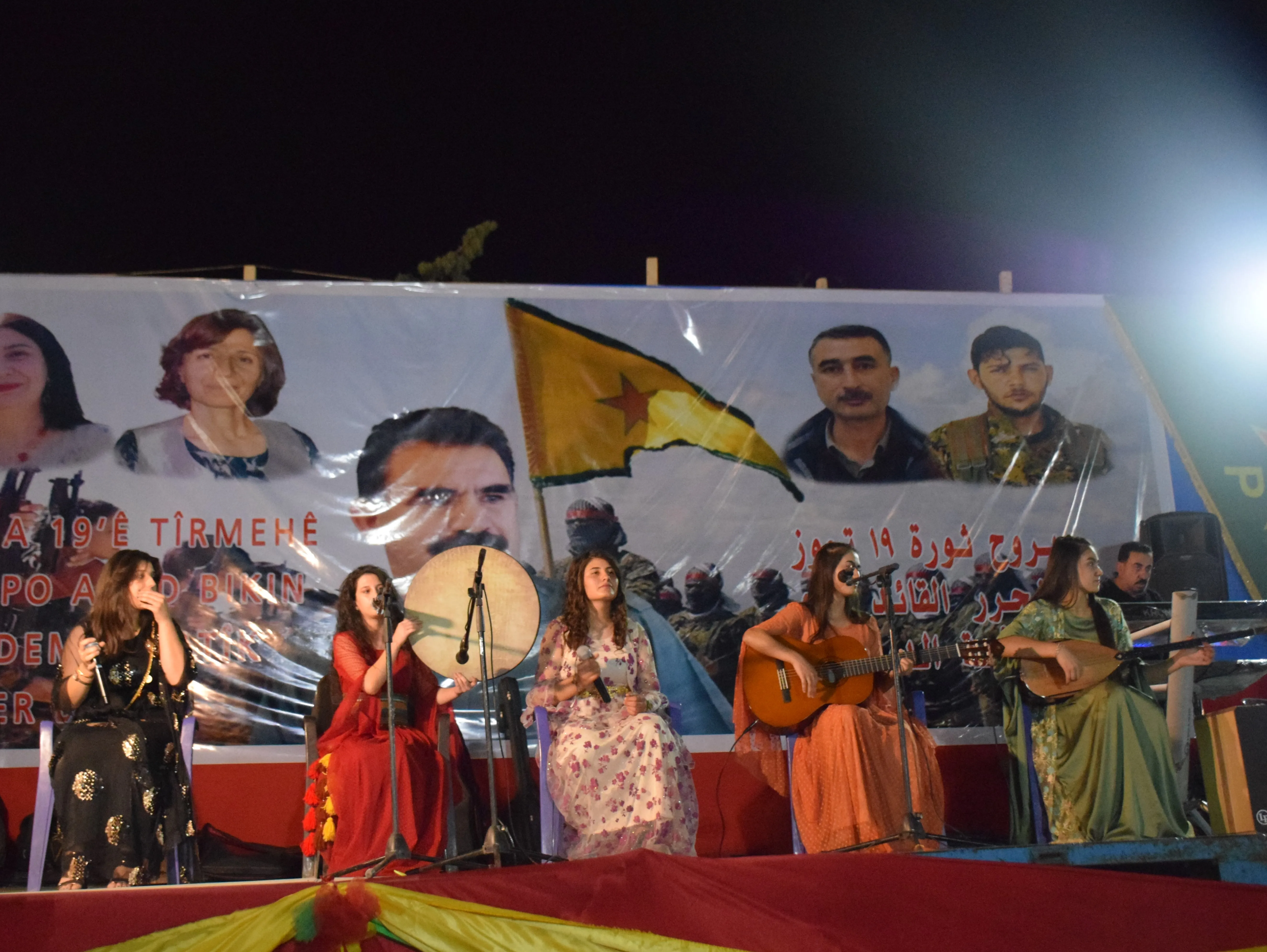 مقتطفات من احتفالات عمّت شمال وشرق سوريا في ذكرى ثورة 19 تموز