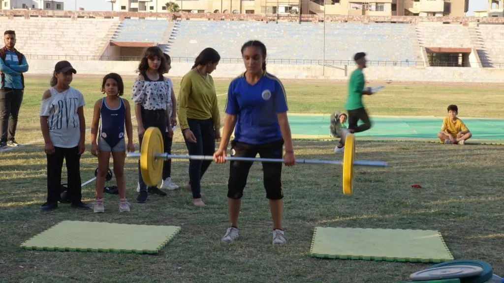مهرجان الشهيدة نوجيان أوجلان الرياضي يقام في الرقة