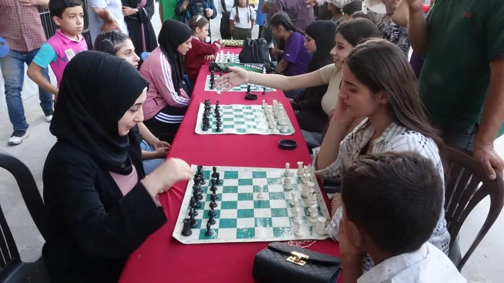 مهرجان الشهيدة نوجيان أوجلان الرياضي يقام في الرقة