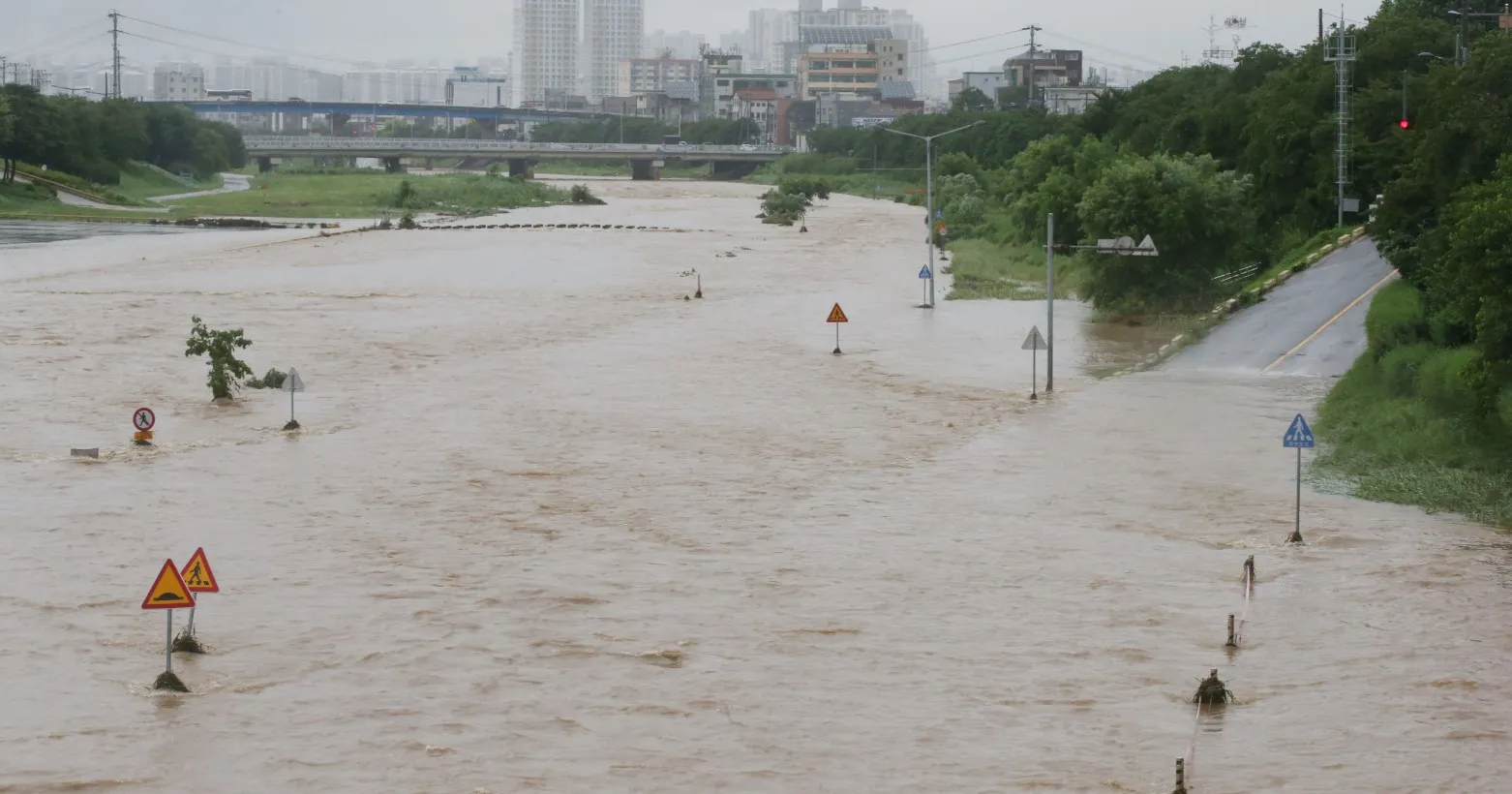 ​​​​​​​ضحايا في انهيارات أرضية وفيضانات في كوريا الجنوبية