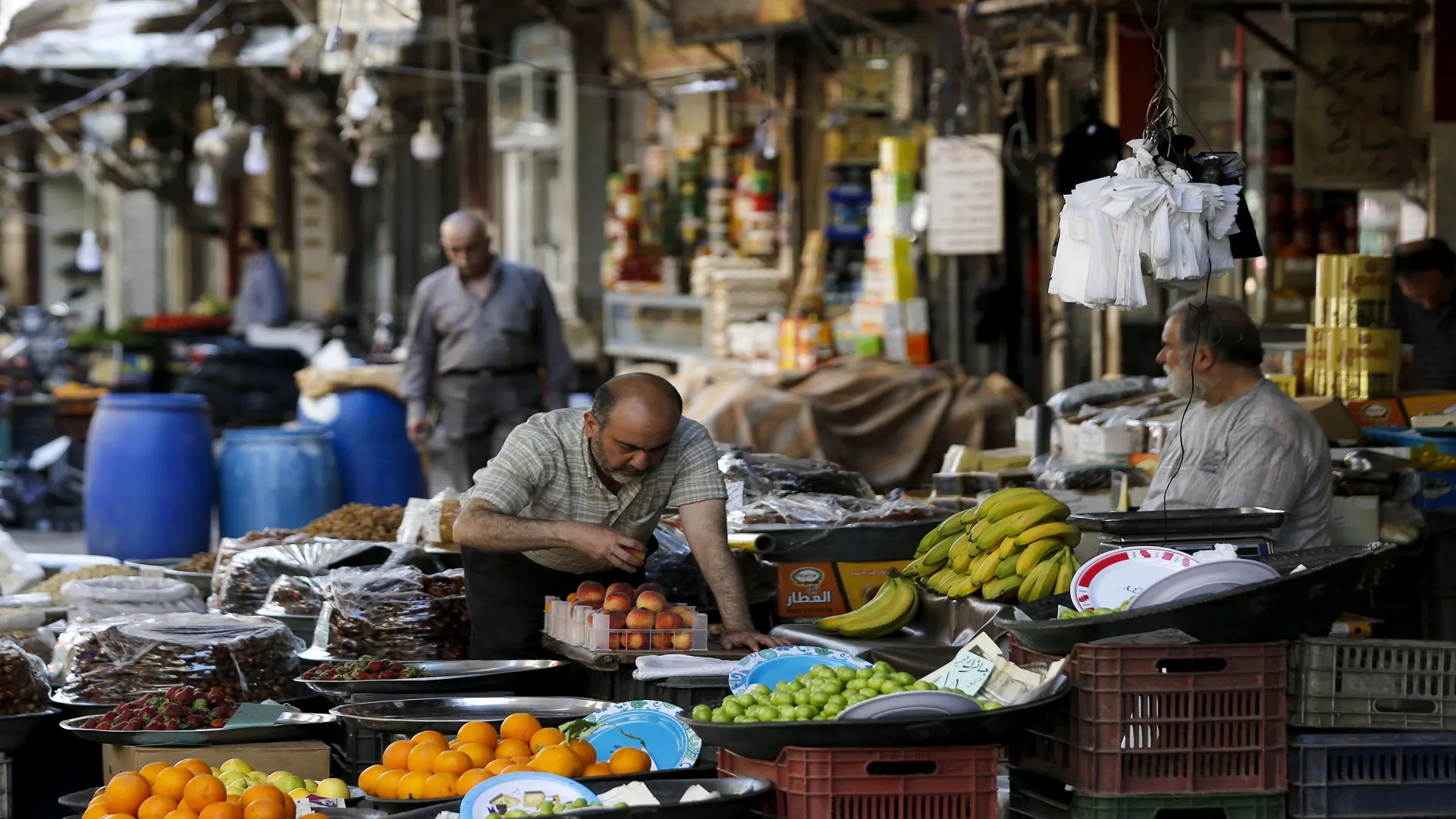 ​​​​​​​توقّف عمليات البيع والشراء في مناطق حكومة دمشق