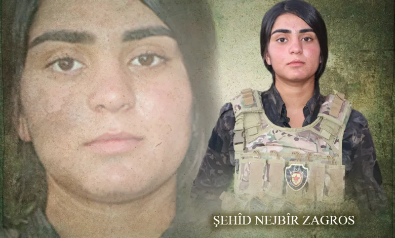YPJ: استشهاد رفيقتنا نجبير زاغروس