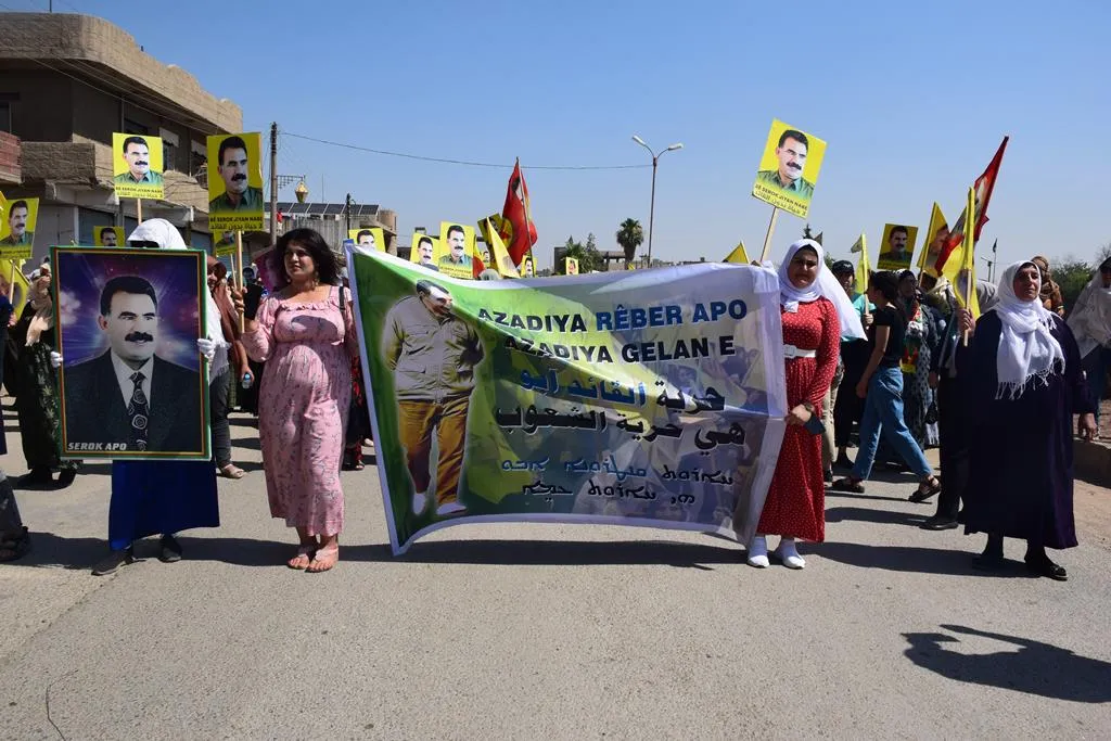 سخط شعبي يعمّ إقليم الجزيرة ضد التهديدات التي طالت القائد عبد الله أوجلان