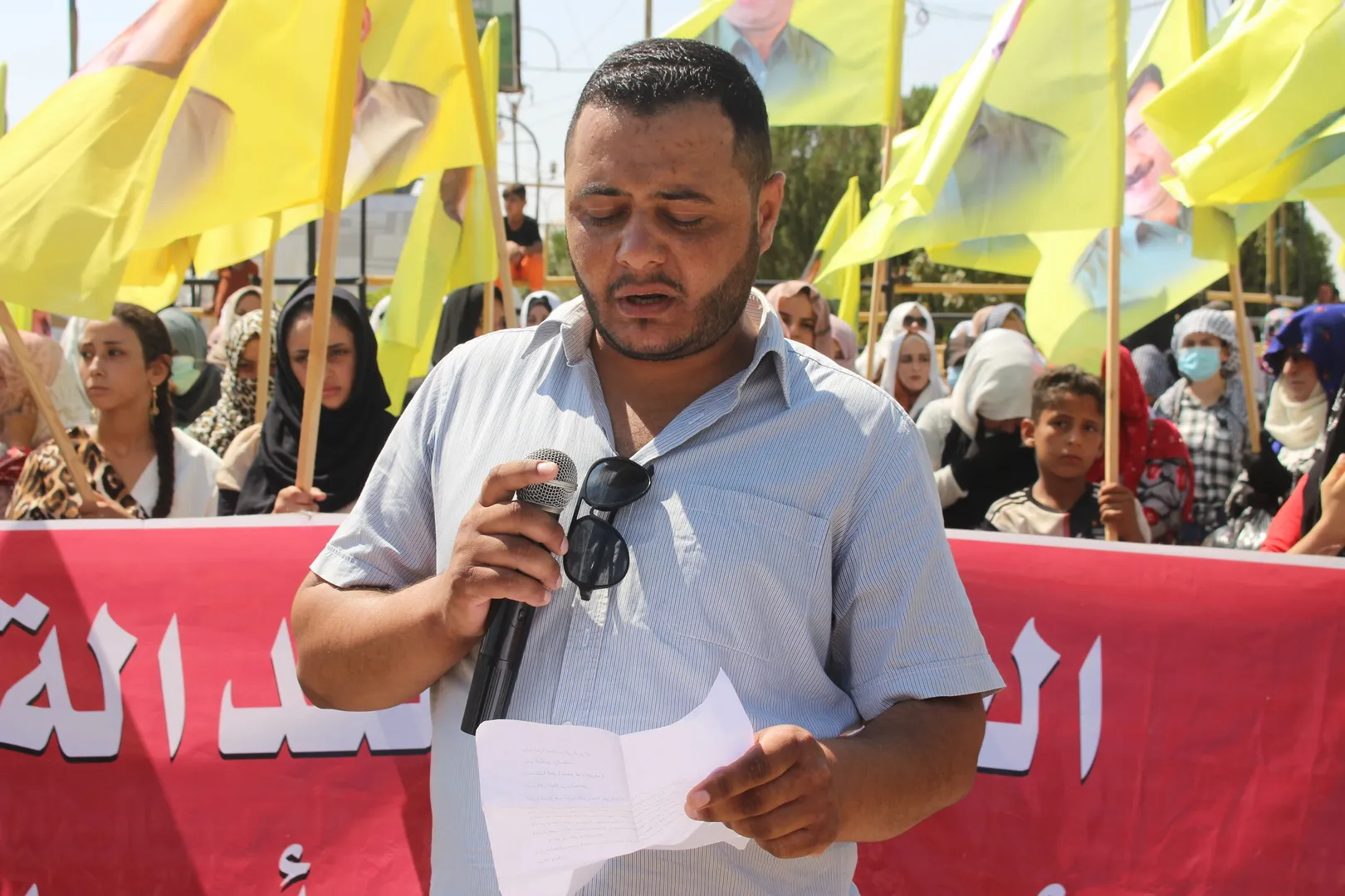 سخط شعبي يعمّ إقليم الجزيرة ضد التهديدات التي طالت القائد عبد الله أوجلان
