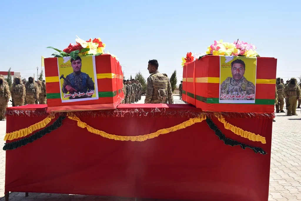 ​​​​​​​في مراسم تشييع بالشدادي: تلاحم الشعب مع قواته أثبت فعاليته كسلاح في ردع أي اعتداء