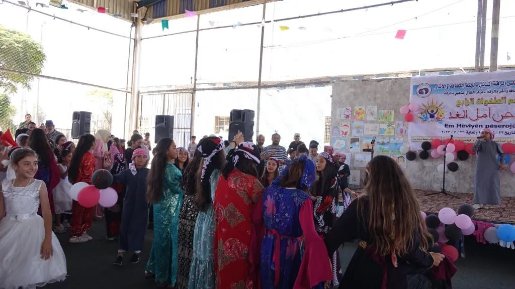 ​​​​​​​انطلاق مهرجان براعم الطفولة الرابع في مدينة الرقة