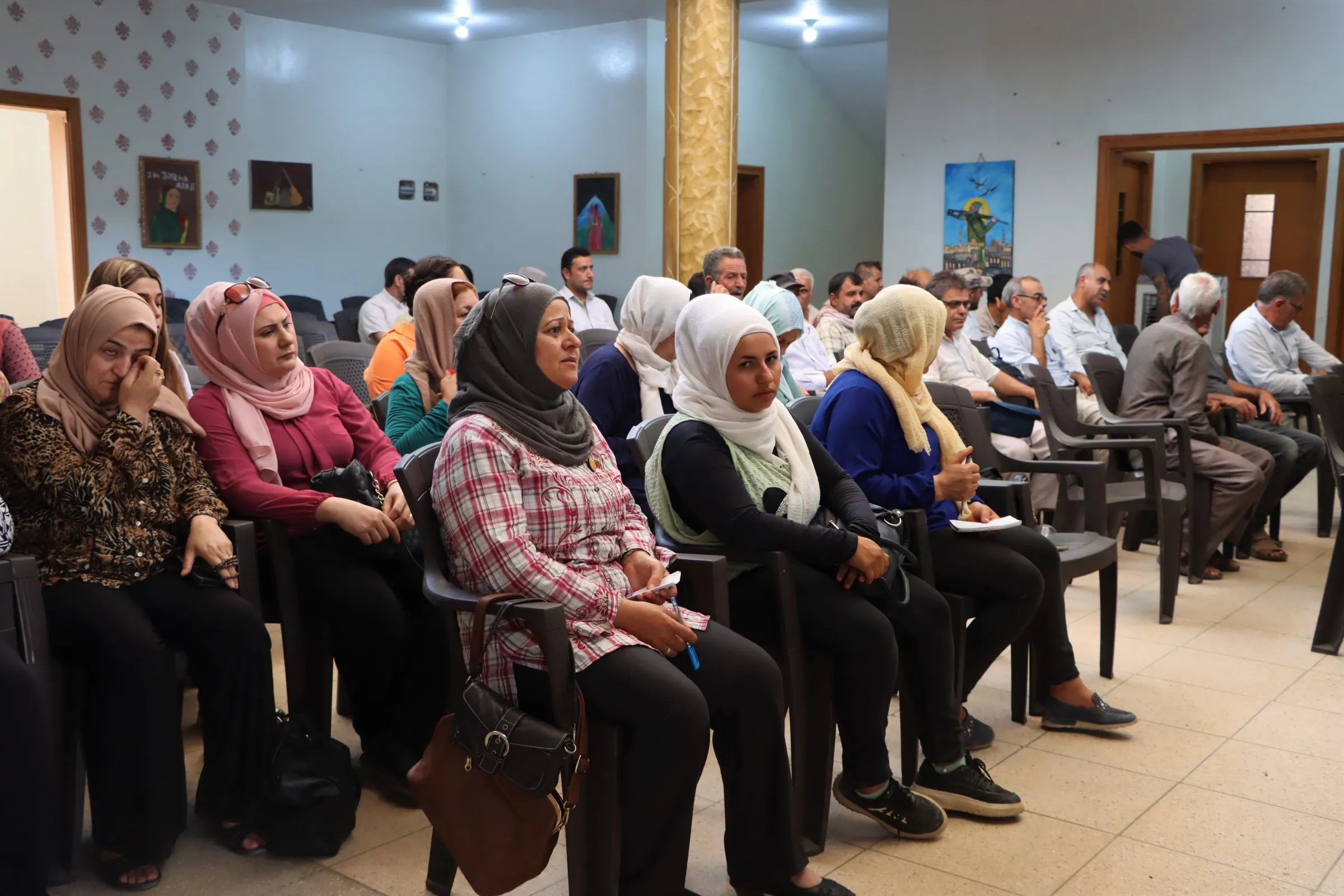 اجتماعات لمناقشة الواقع الخدمي في نواحي مقاطعة قامشلو