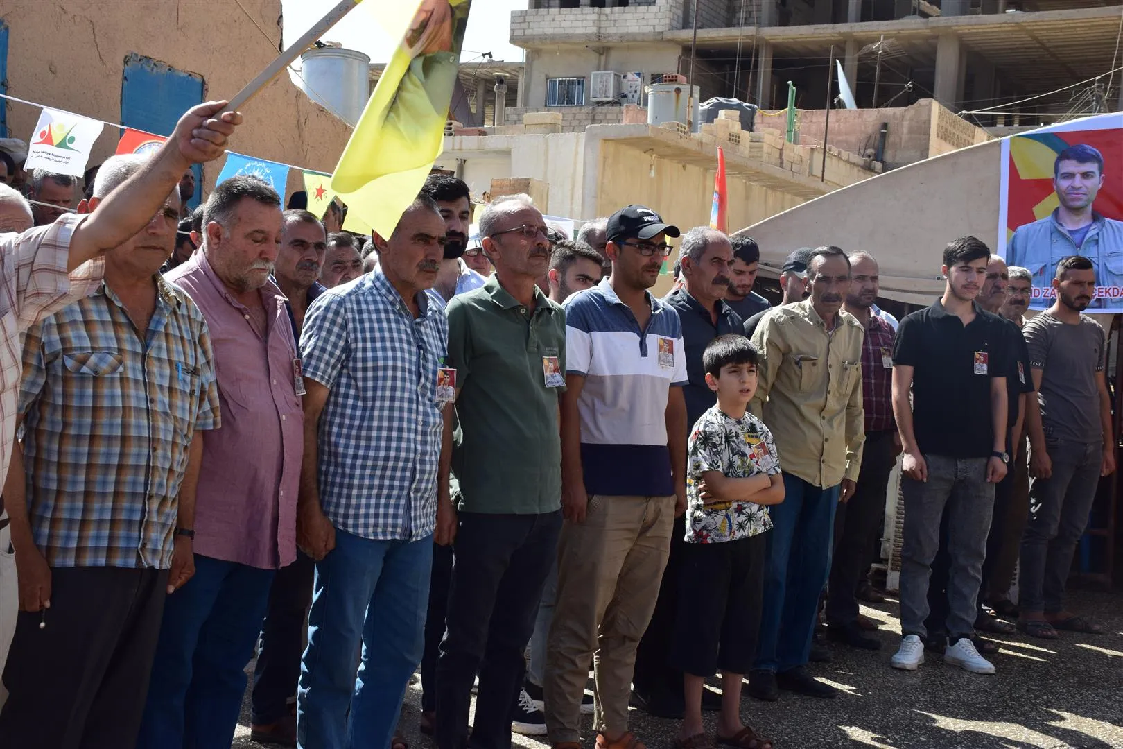  مراسم غيابية للشهيد زاغروس جكدار