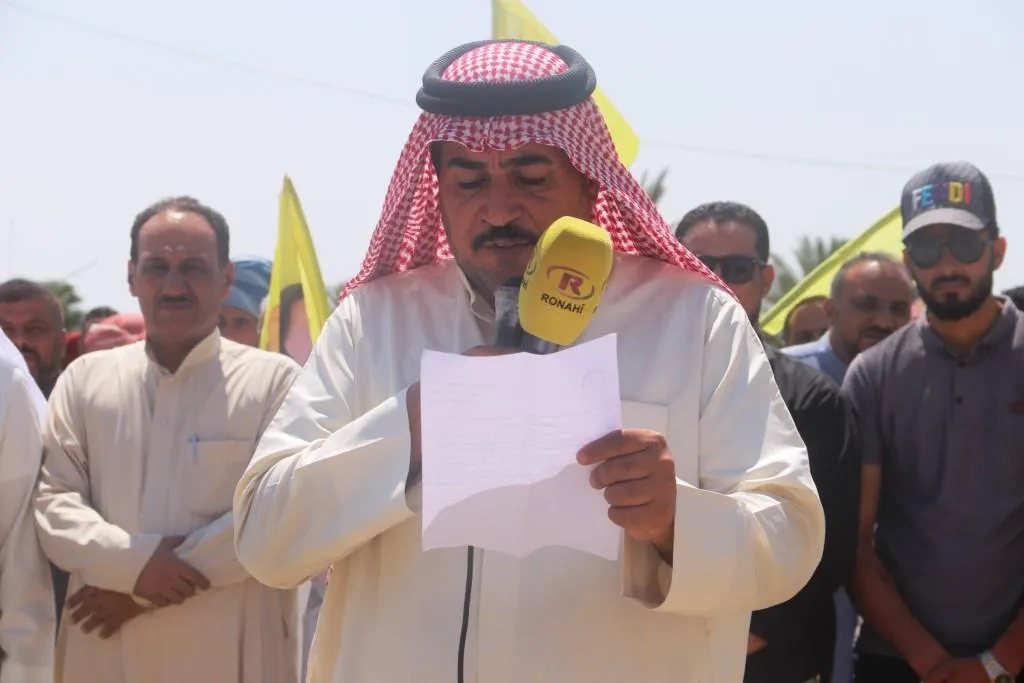 ​​​​​​​أهالي دير الزور يطالبون بالحرية الجسدية للقائد عبد الله أوجلان
