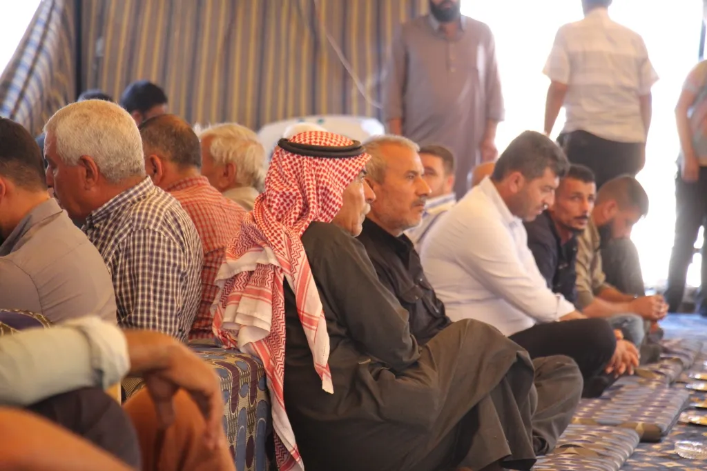  تحت خيمة شهداء منبج :سنكمل طريقهم وندافع عن الفكر والرسالة التي حموها
