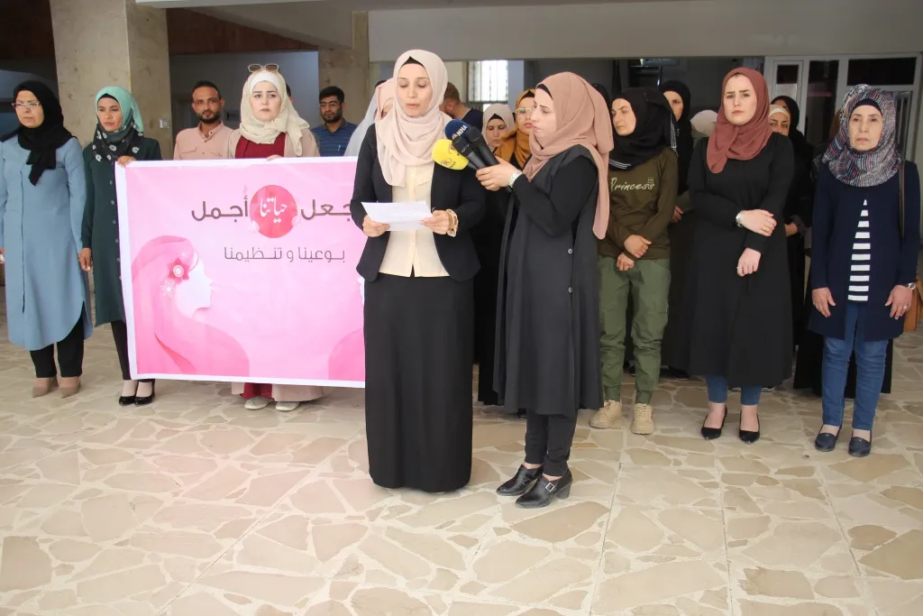 نساء منبج يختتمن حملة التوعية بآفة المخدرات بورشة عمل