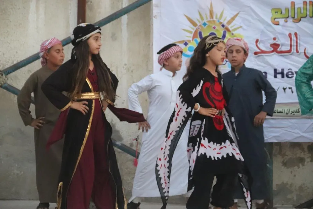 اختتام مهرجان براعم الطفولة الرابع في مدينة الرقة
