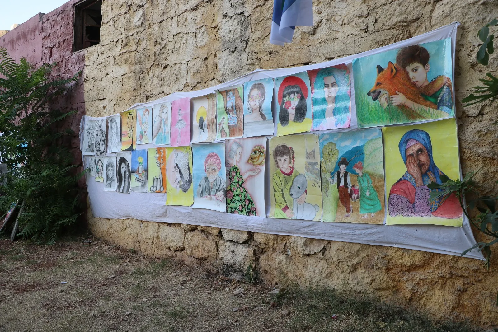 مجلس المرأة بحزب سوريا المستقبل يفتتح معرض فني في حلب