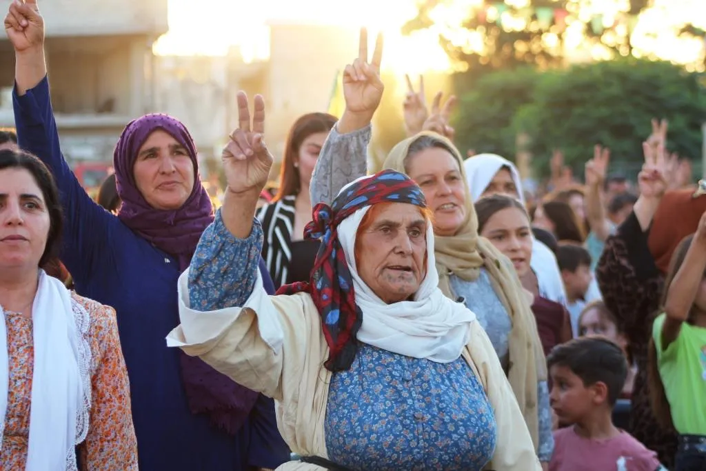 من احتفالية ذكرى ثورة 19 تموز في كوباني: سنناضل حتى تحقيق حرية القائد جسدياً
