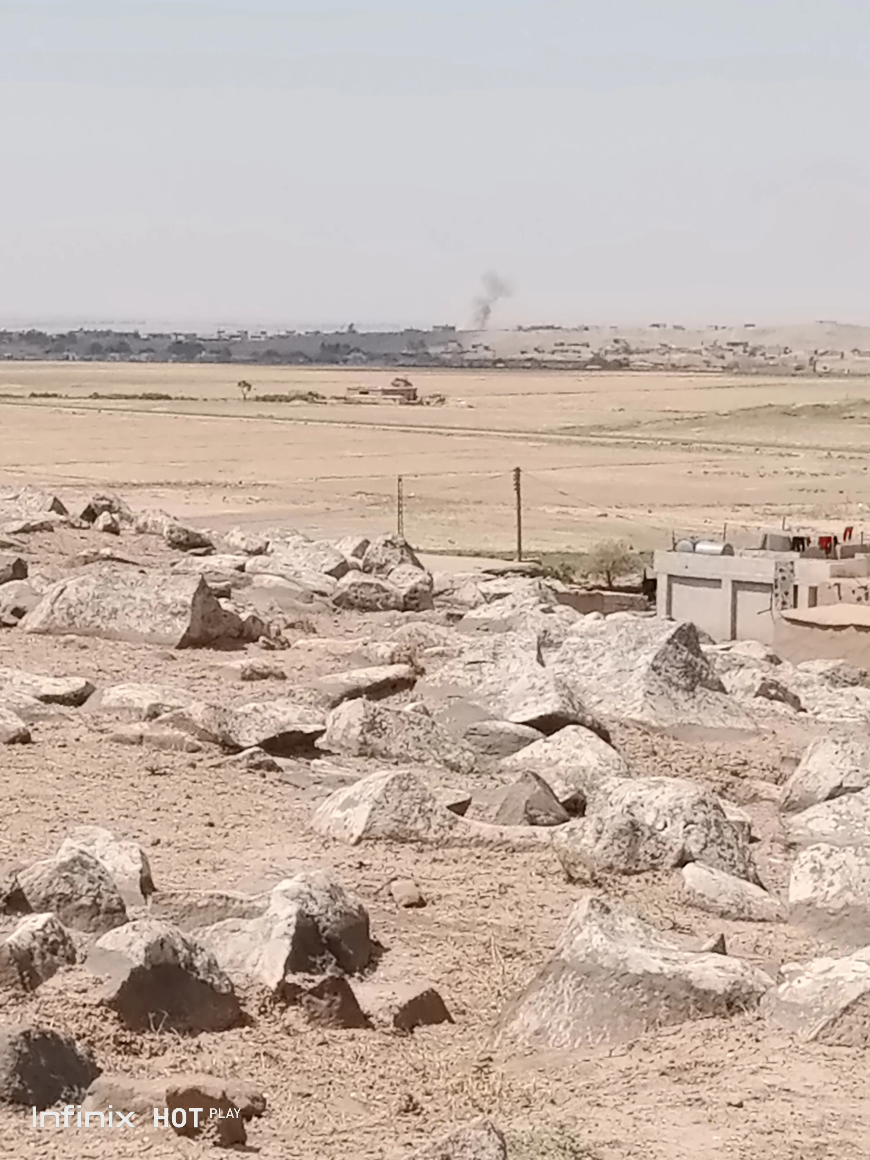 ​​​​​​​الاحتلال التركي يستهدف ريف تل تمر الشمالي