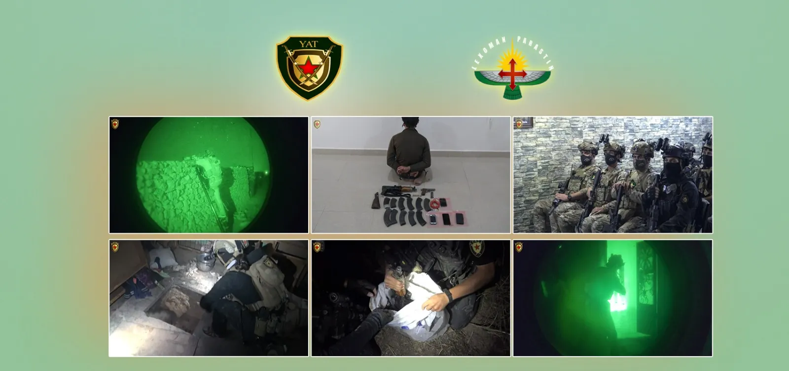 8 عمليات أمنية لقسد انتهت بالقضاء على 4 مرتزقة واعتقال 12 آخرين