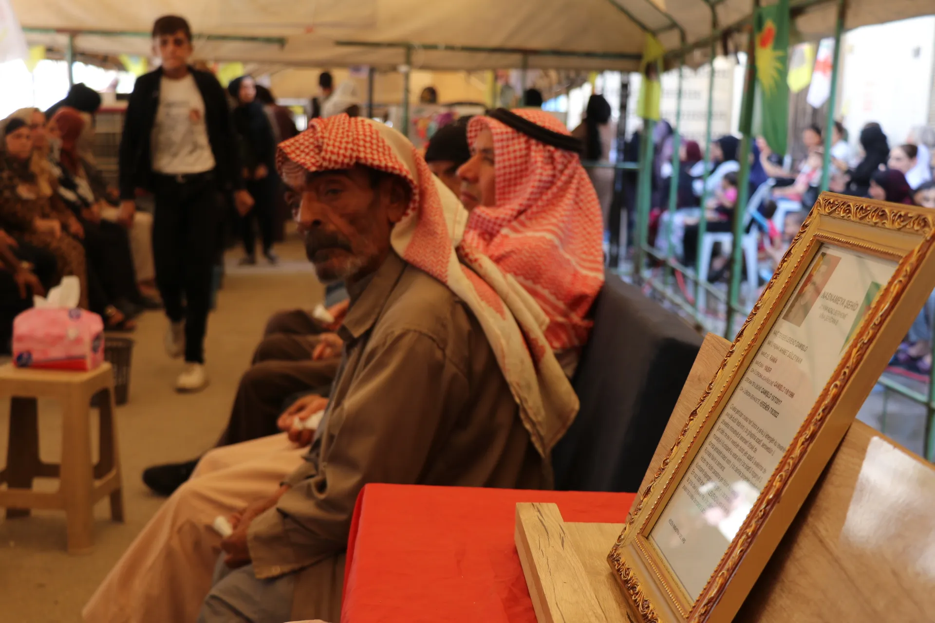 التأكيد على التمسُّك بالقضية خلال مراسم غيابية لمقاتل في قوات الدفاع الشعبي