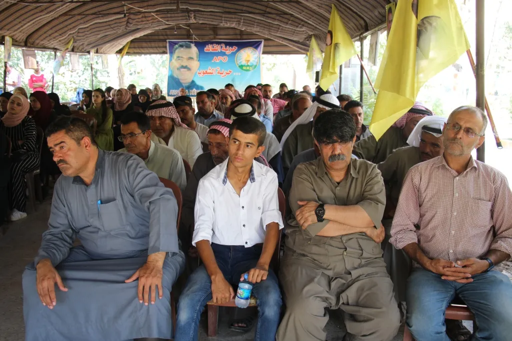 ​​​​​​​خلال خيمة اعتصام منبج: يجب محاكمة الدولة التركية