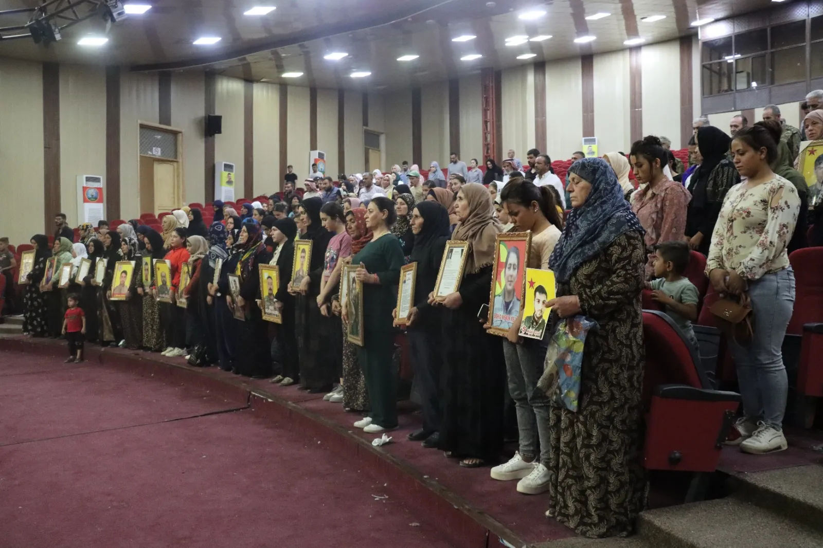 ​​​​​​​مراسم استذكار شهداء مقاطعة الحسكة