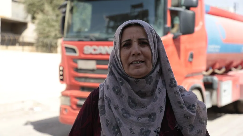 40 صهريجاً من المياه في خدمة أهالي الحسكة