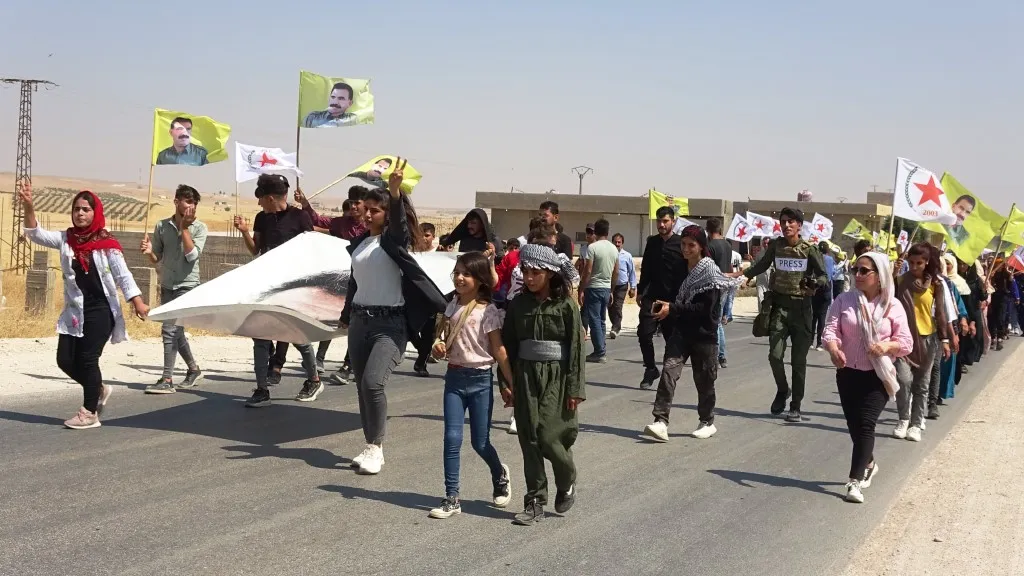 "سنرفع وتيرة النضال حتى تحقيق حرية القائد عبد الله أوجلان الجسدية"