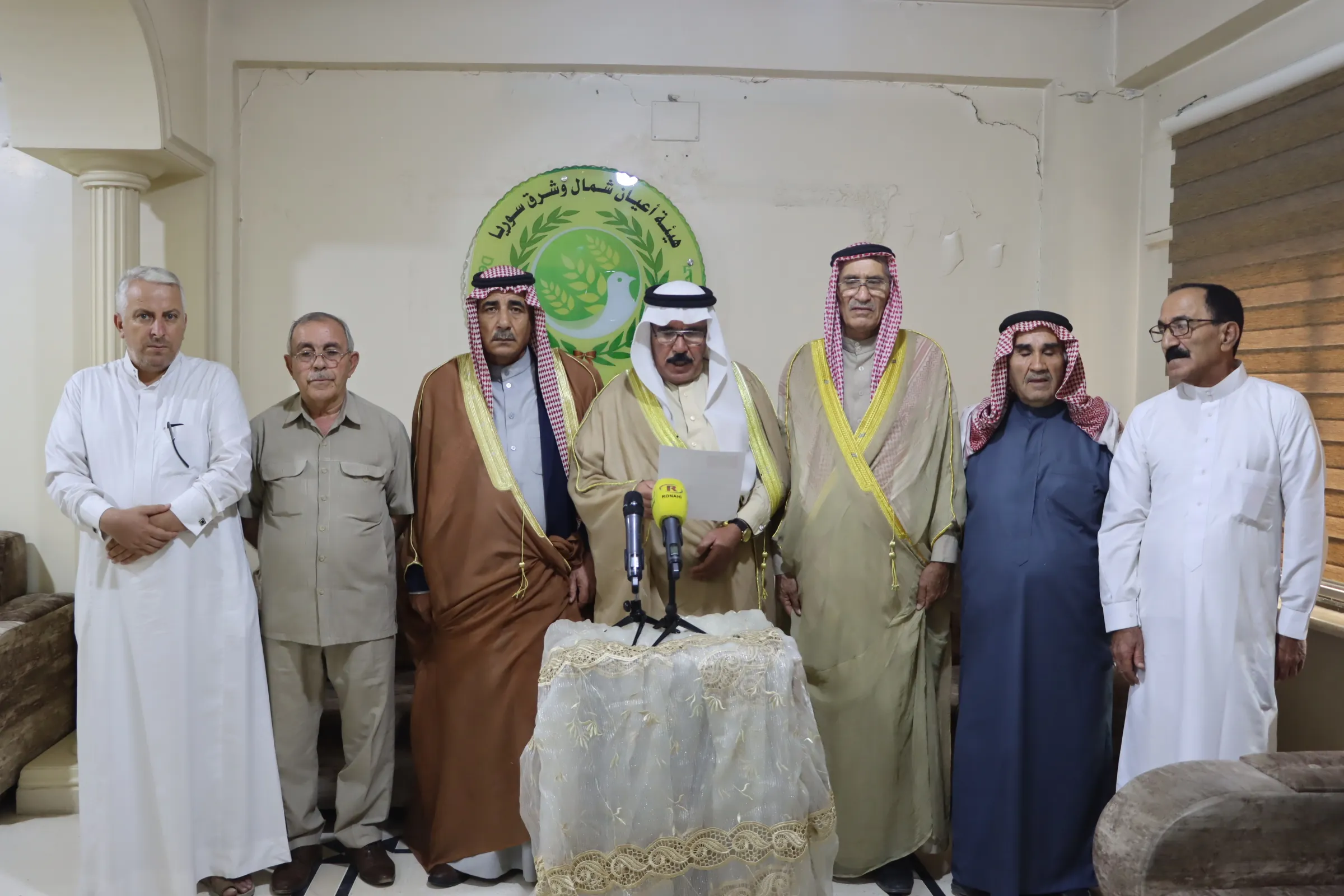 ​​​​​​​هيئة أعيان شمال وشرق سوريا: لن نتهاون مع محاولات زعزعة الأمن