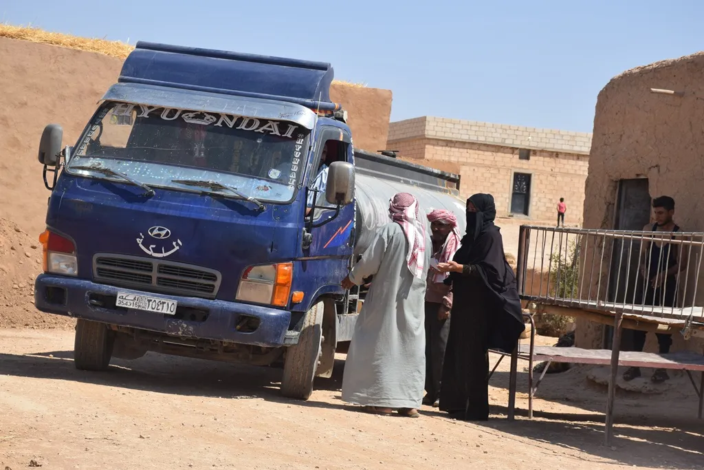 البدء بتوزيع مازوت التدفئة في ناحية الشدادي