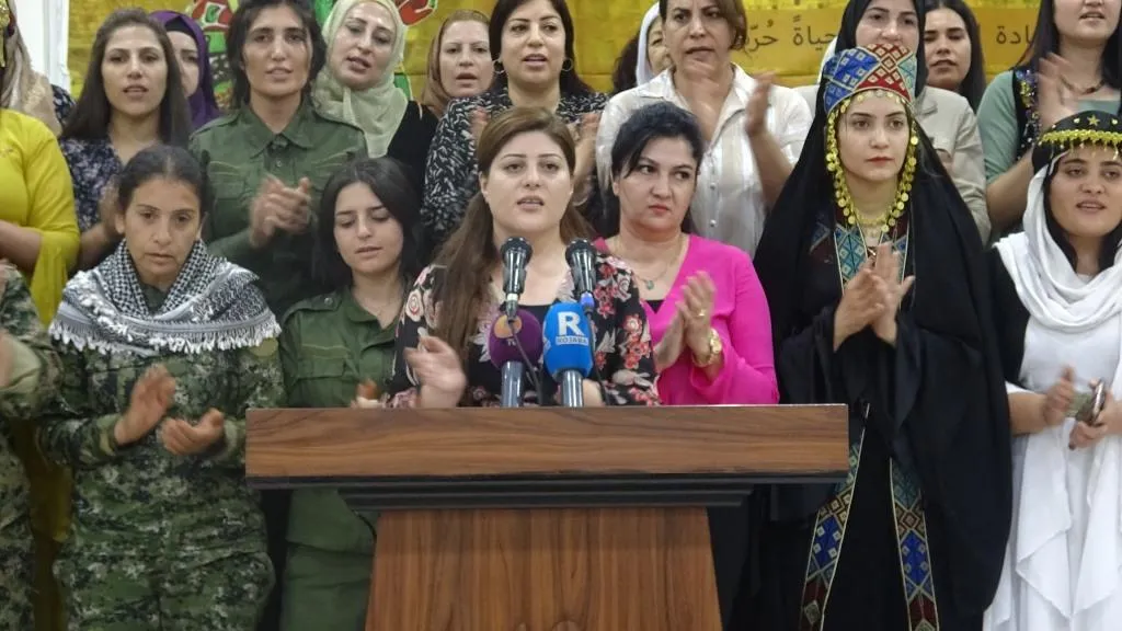 اختتام أعمال الملتقى النسائي لدعم نساء شنكال وأفغانستان