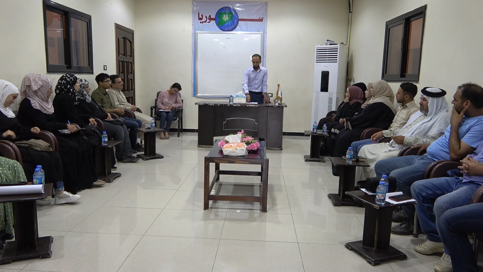 حزب سوريا المستقبل يعقد ندوة في الطبقة حول القرار الأممي 2254