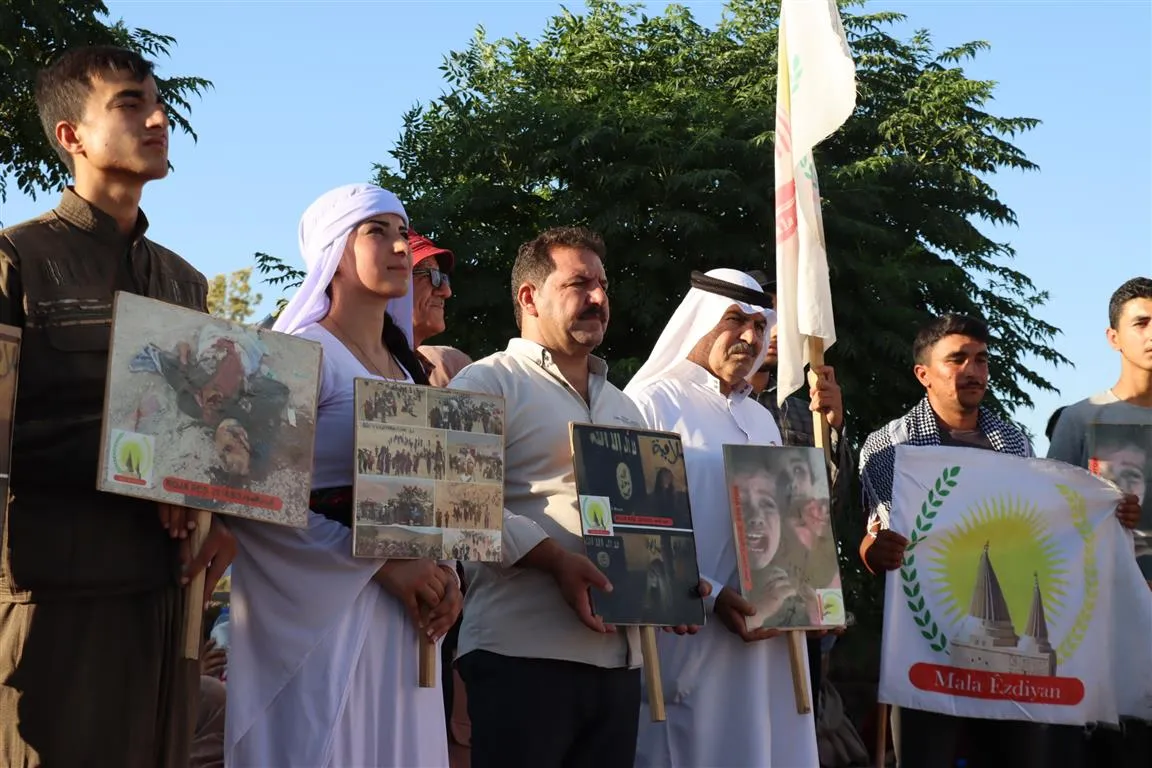 البيت الإيزيدي في الحسكة يحيي الذكرى الـ9 لمجزرة شنكال