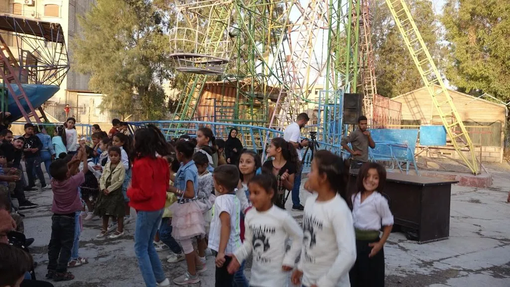حفل تكريم لأبناء الشهداء في مدينة الرقة