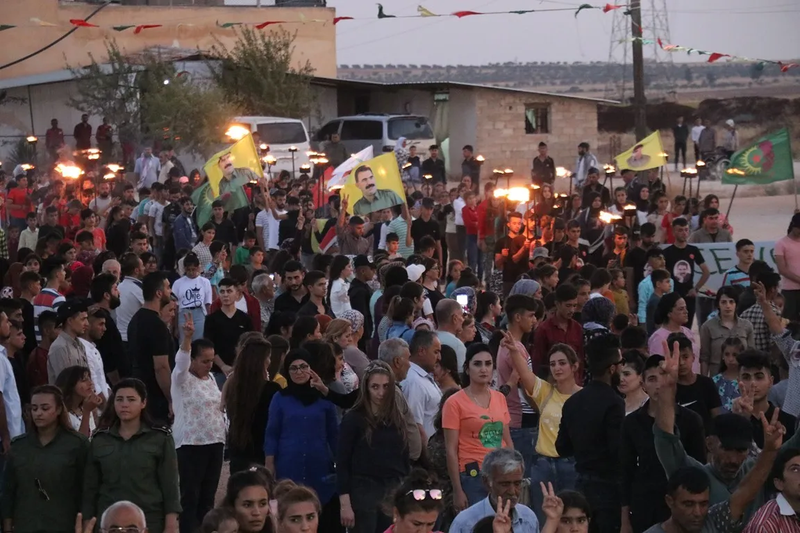 أهالي عفرين والشهباء عاهدوا على تصعيد النضال بروح 15 آب