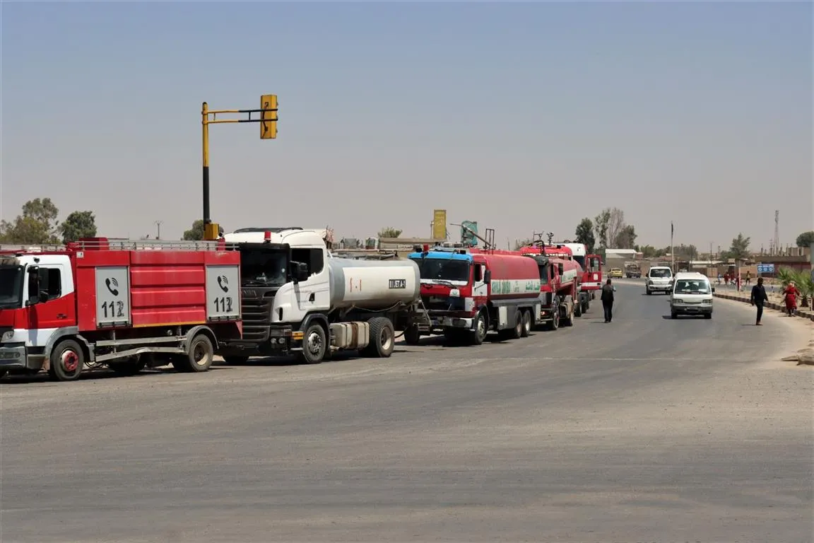 310 صهاريج وصلت إلى مدينة الحسكة