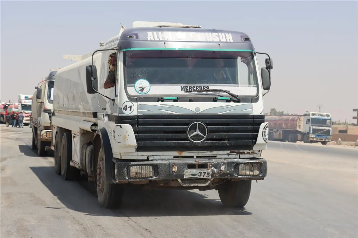 310 صهاريج وصلت إلى مدينة الحسكة