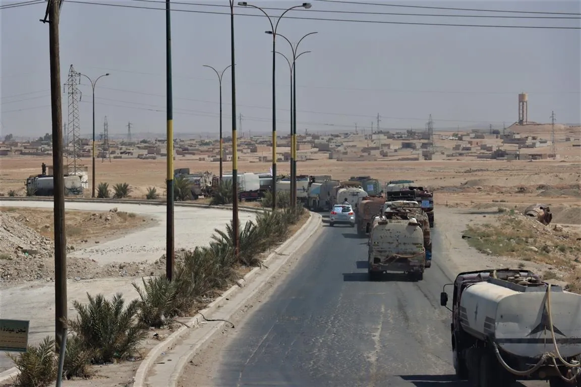 310 صهاريج وصلت إلى مدينة الحسكة