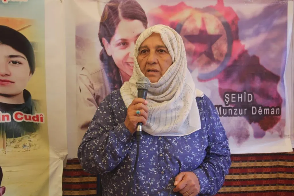 الإشادة بتضحيات HPG في عزاء المقاتلة آلاء ديمان