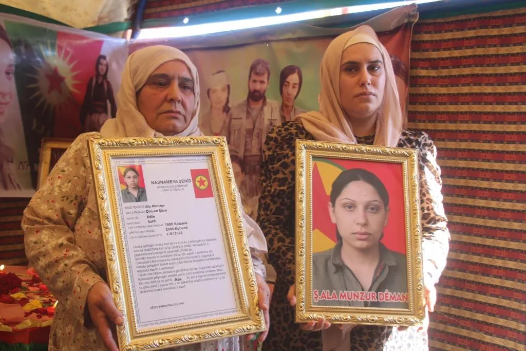 الإشادة بتضحيات HPG في عزاء المقاتلة آلاء ديمان