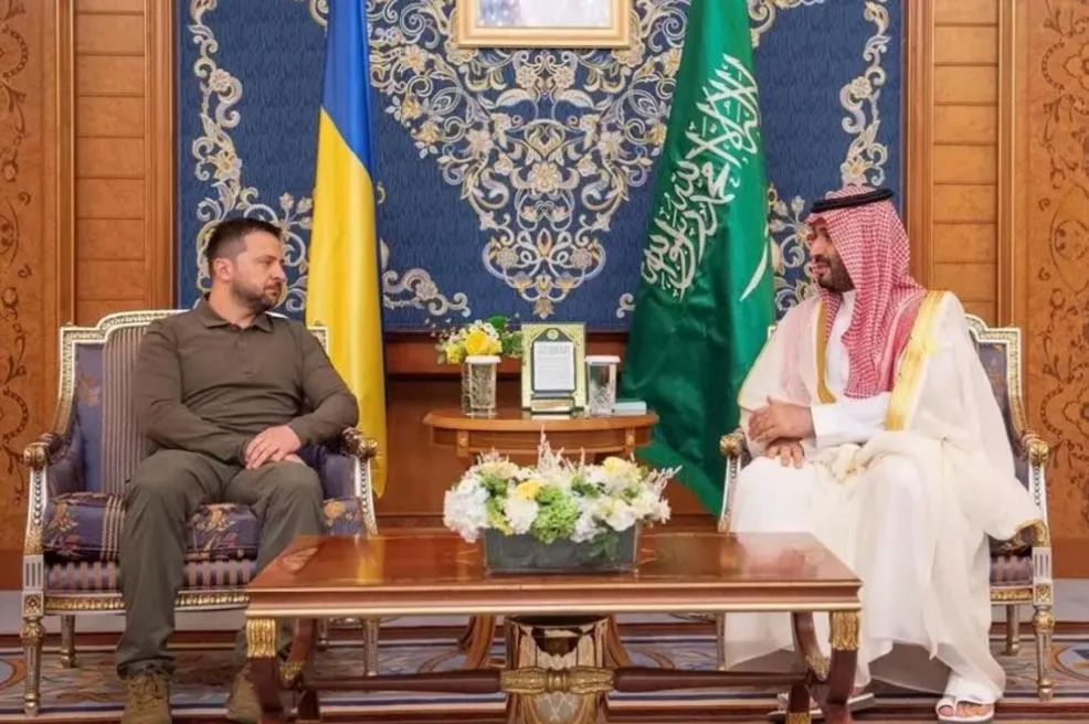 اتصال بين زيلينسكي ومحمد بن سلمان