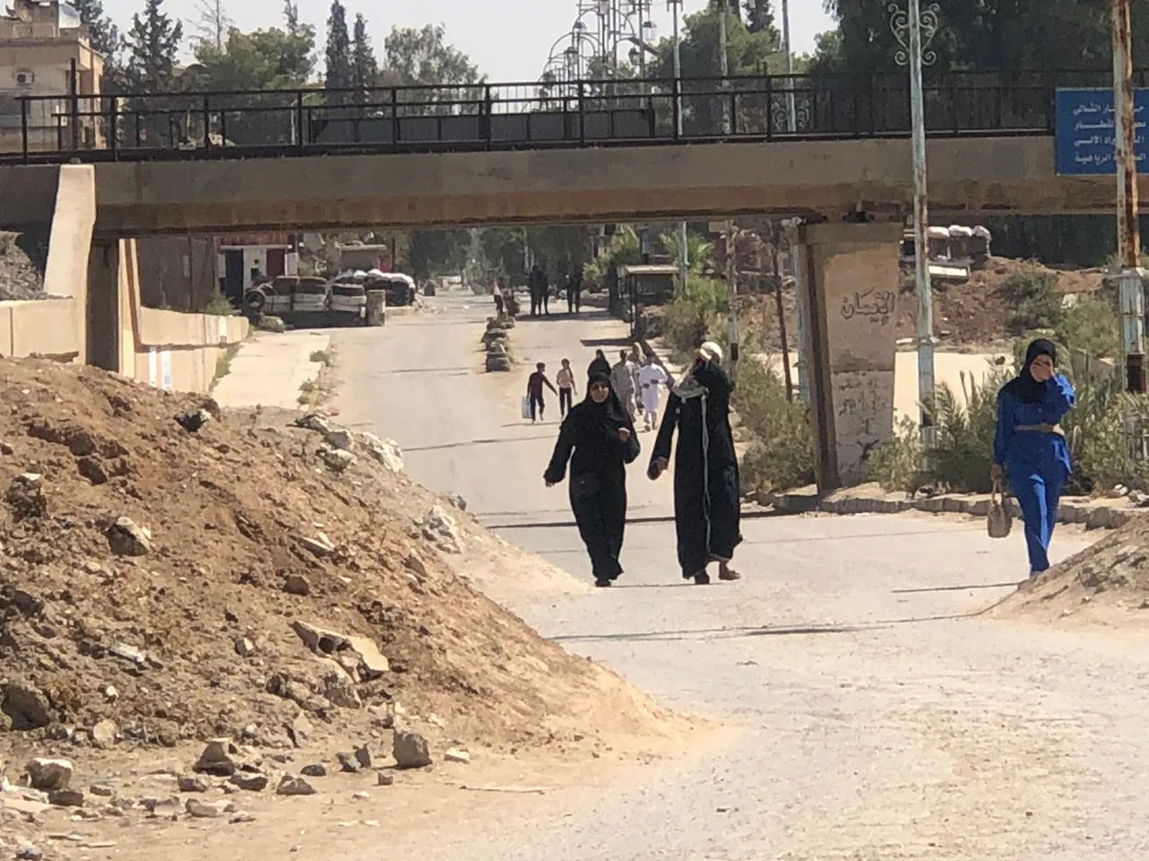 ​​​​​​​حركة نزوح من المربع الأمني باتجاه الأحياء الآمنة في مدينة الحسكة
