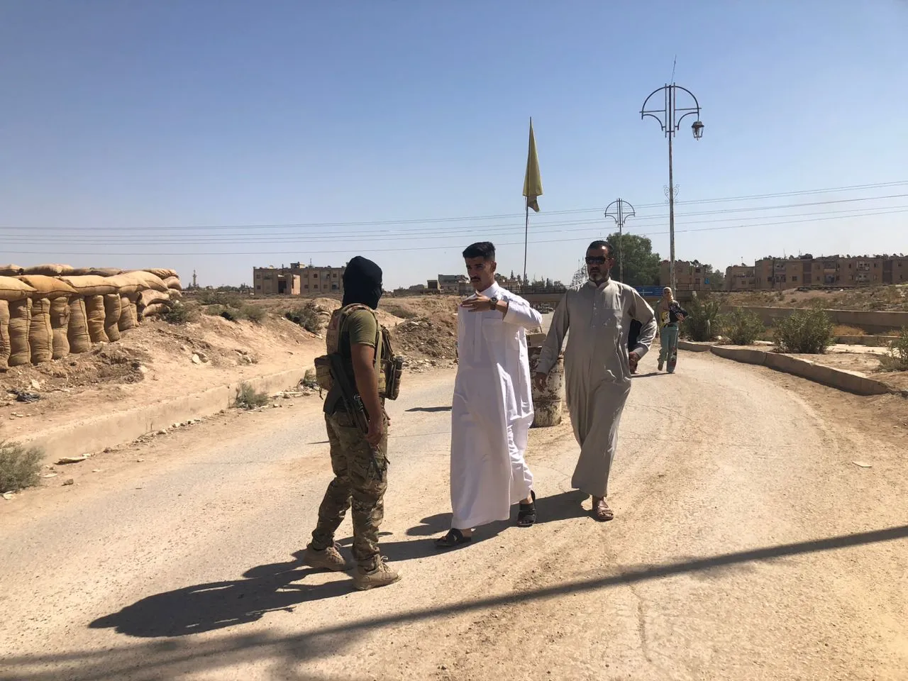 ​​​​​​​حركة نزوح من المربع الأمني باتجاه الأحياء الآمنة في مدينة الحسكة
