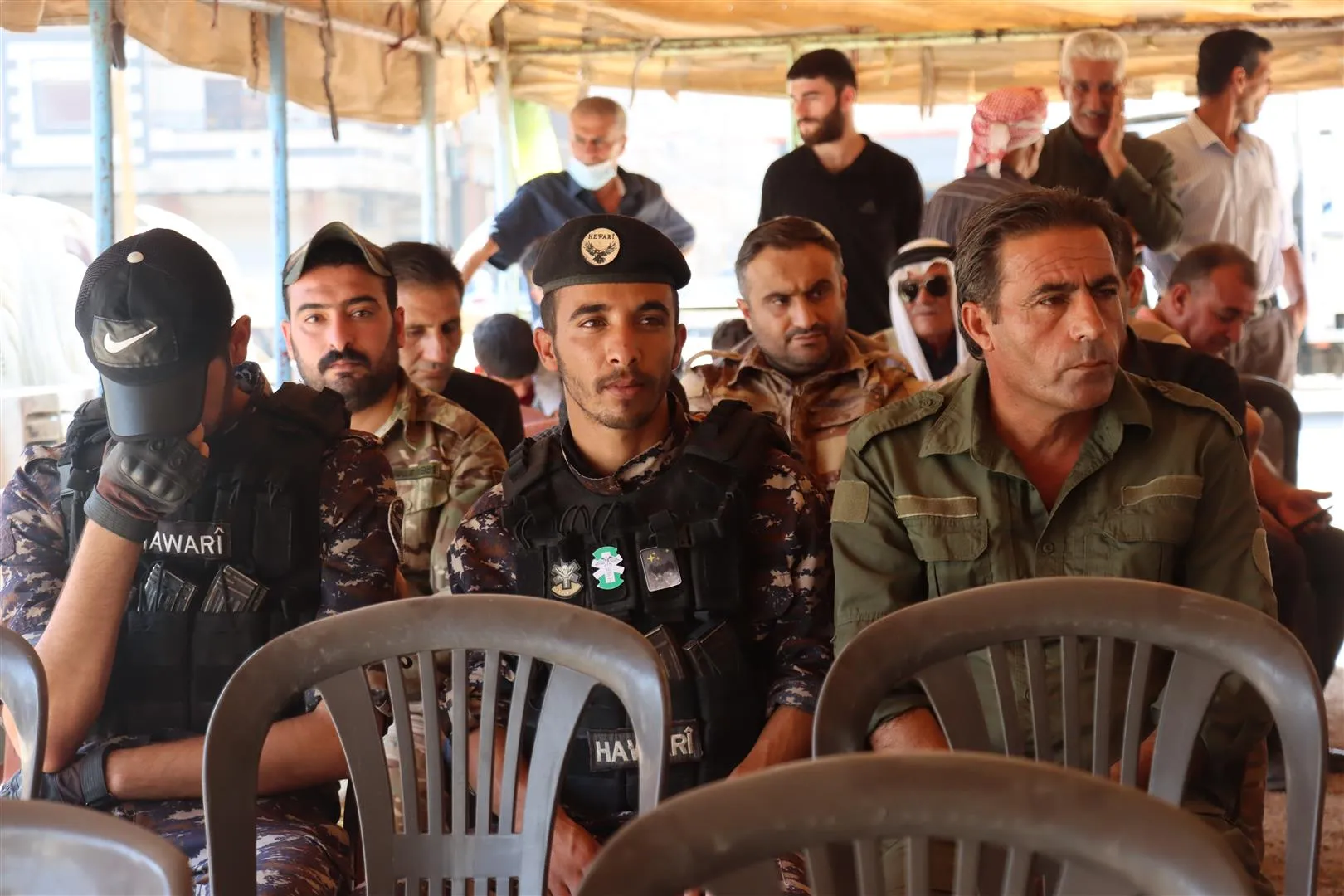 أهالي الحسكة يقدّمون واجب العزاء لذوي الشهيد أحمد الخضر