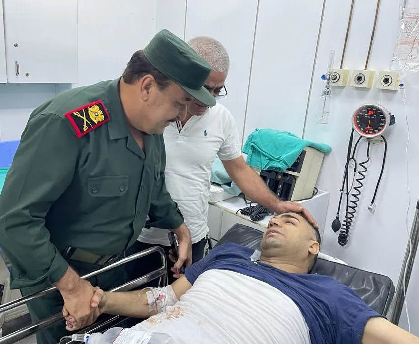 ​​​​​​​إصابة مدير ناحية سعسع ومرافقه بجروح خطيرة في ريف دمشق