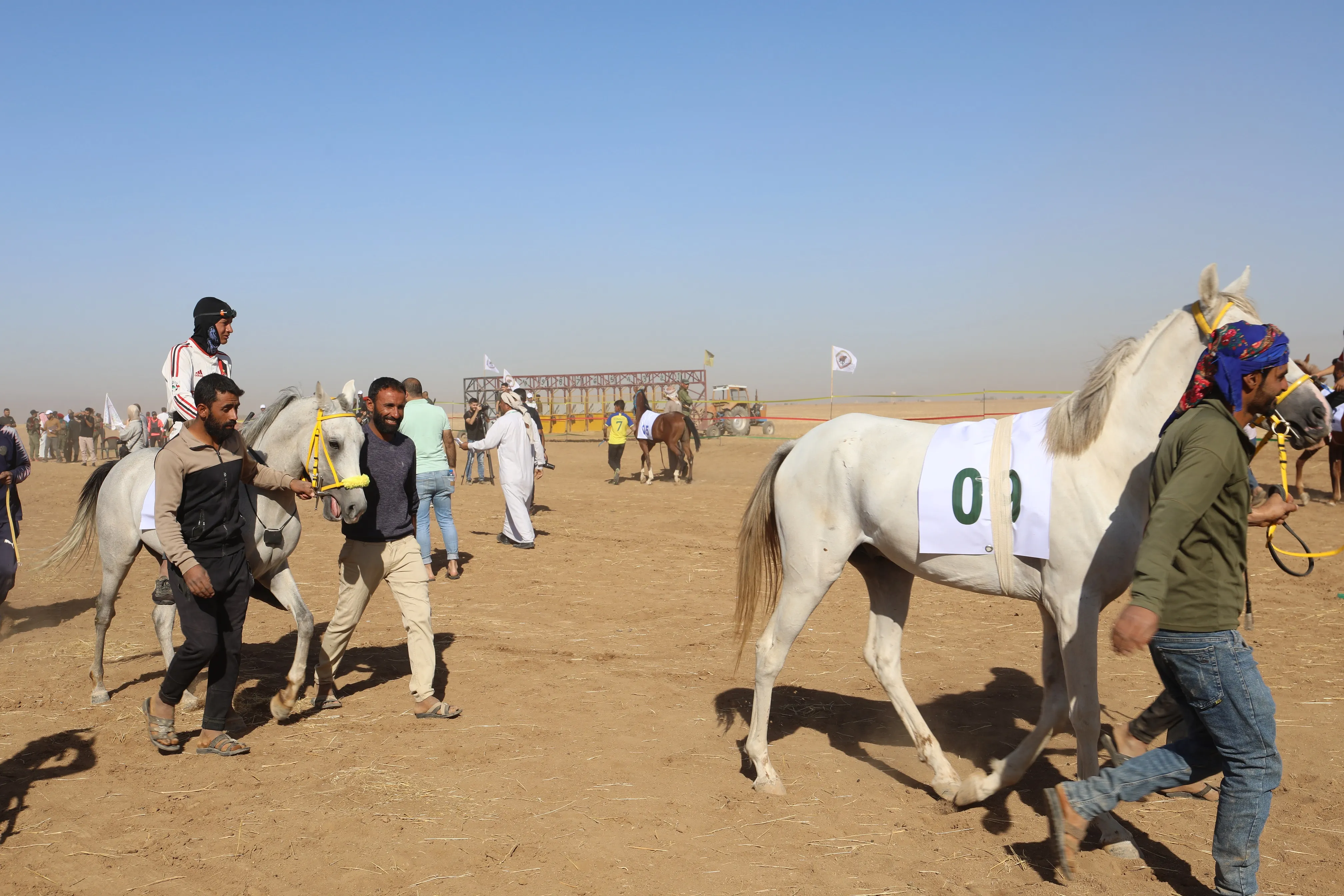 ​​​​​​​سباق للخيول على مستوى شمال وشرق سوريا