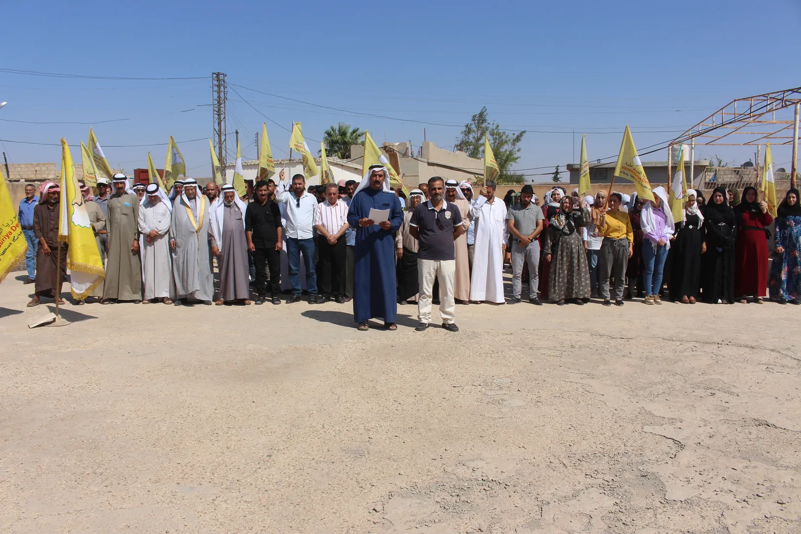 ​​​​​​​عشائر تل براك تشيد بدور قسد في ترسيخ الأمن والاستقرار