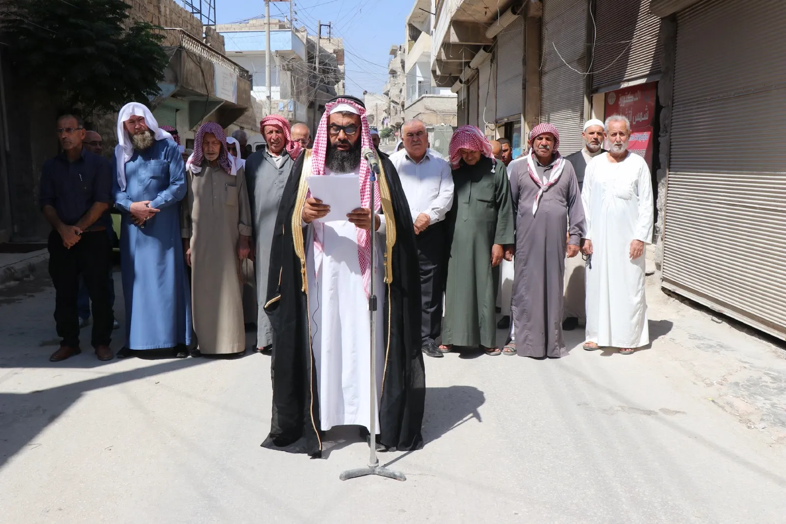 ​​​​​​​وجهاء عشائر عفرين والشهباء وحلب يؤكدون مساندتهم لقسد