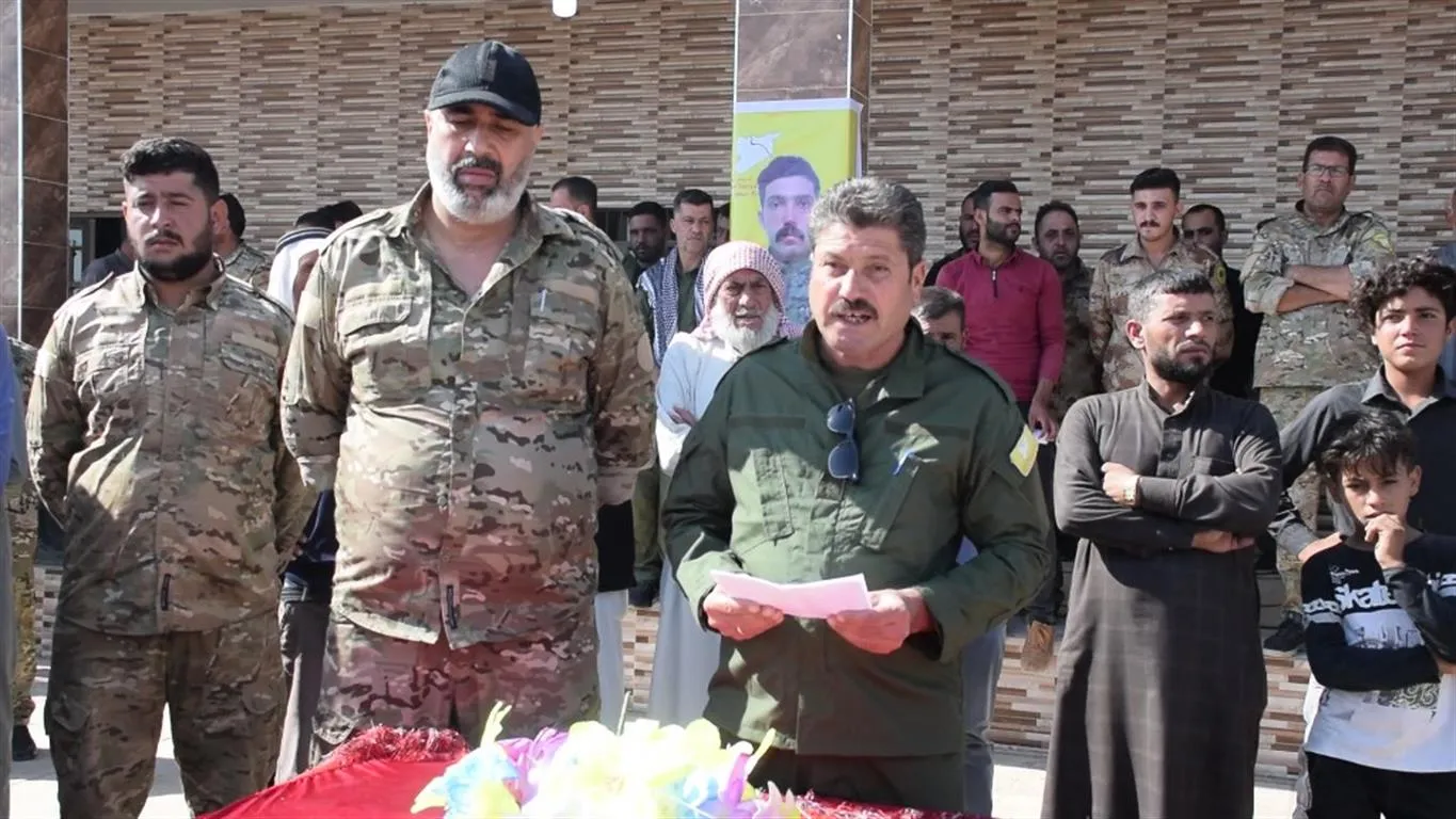 ​​​​​​​أهالي الشدادي يشيّعون جثامين ثلاثة مقاتلين من قسد