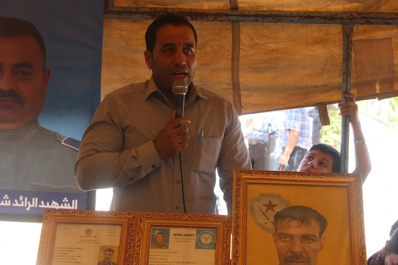 أهالي قامشلو: سنقاوم بعزيمة وإصرار لحماية مكتسبات الشهداء