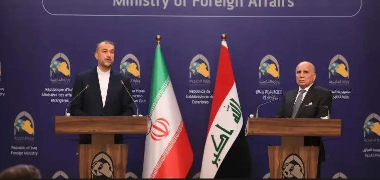 ​​​​​​​ماذا بحث وزير الخارجية الإيراني ونظيره العراقي؟