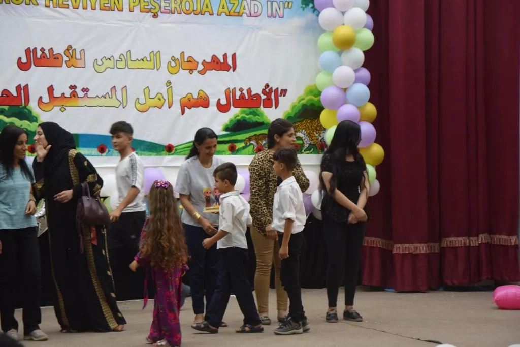 اختتام فعاليات مهرجان فن الطفل في كوباني